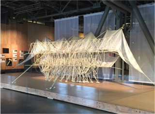 A Strandbeest at the Exploratorium. (Image: Cheryl Eddy)